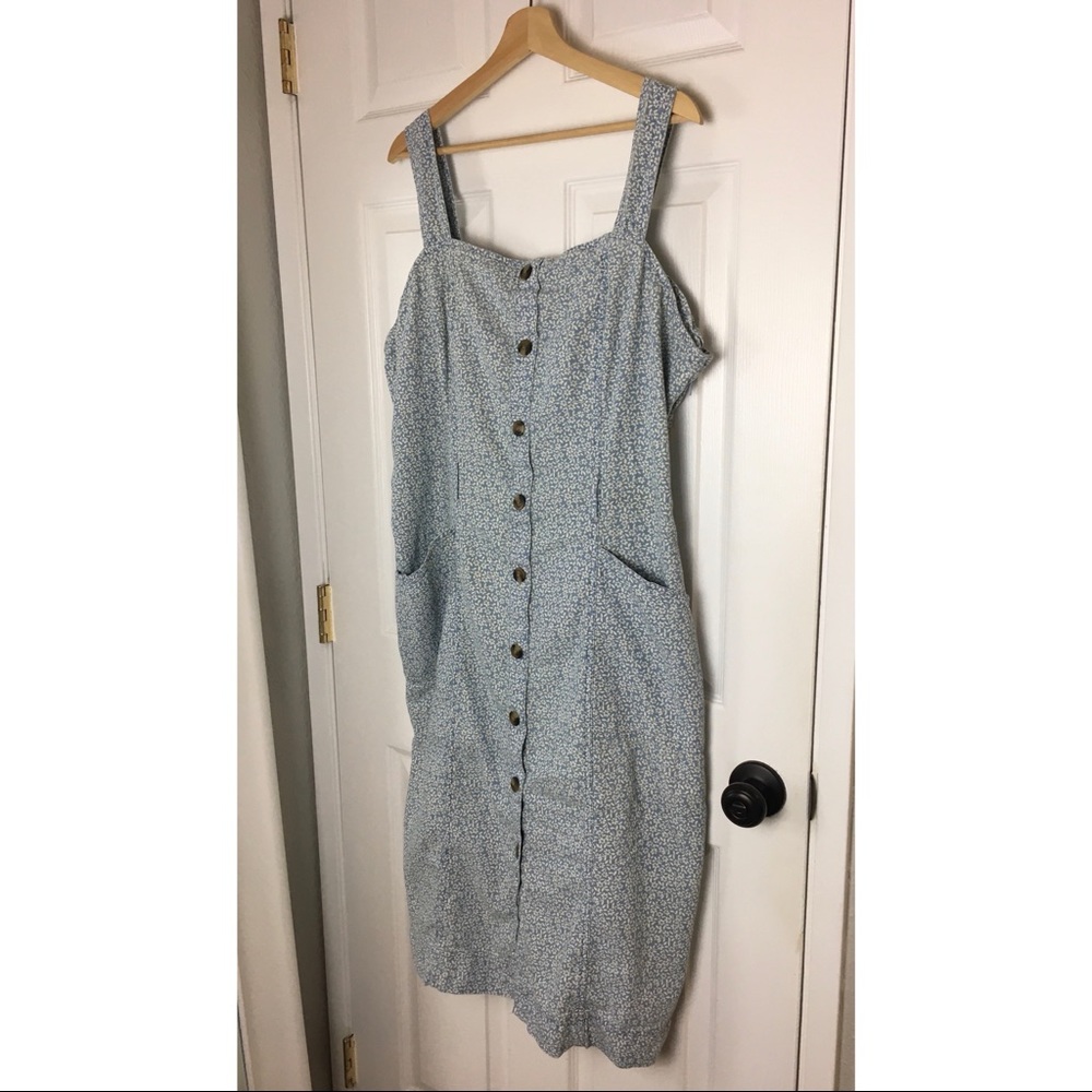 American Eagle Front Button Down Dress - image 1